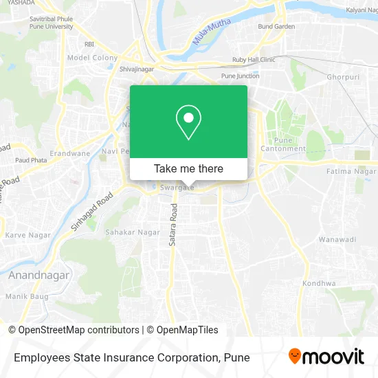 Employees State Insurance Corporation map