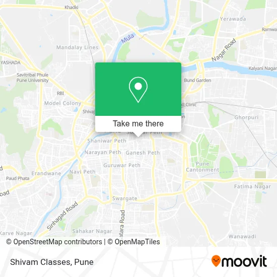 Shivam Classes map