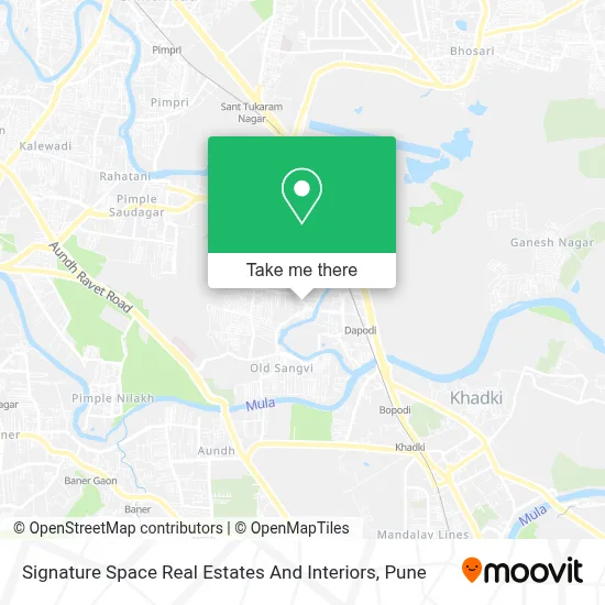 Signature Space Real Estates And Interiors map