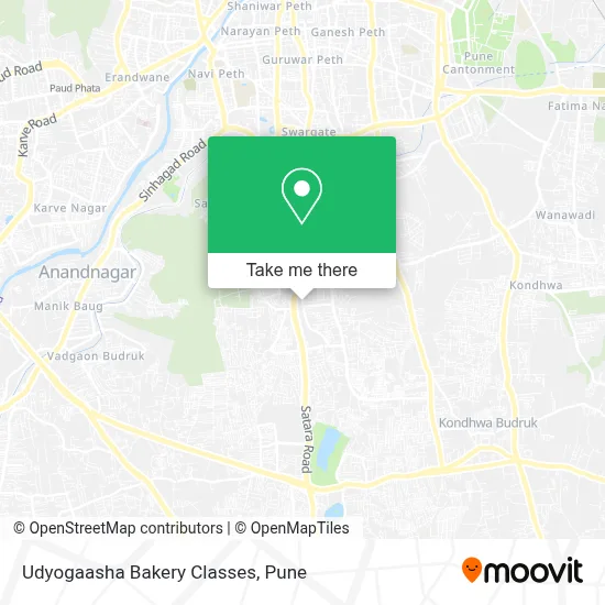Udyogaasha Bakery Classes map
