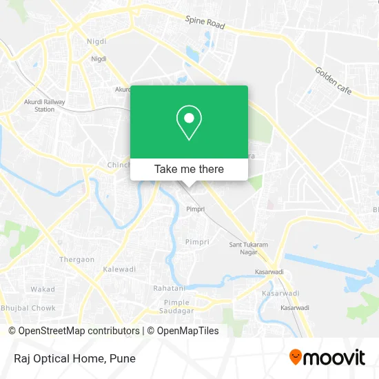 Raj Optical Home map