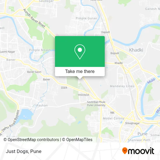 Just Dogs map