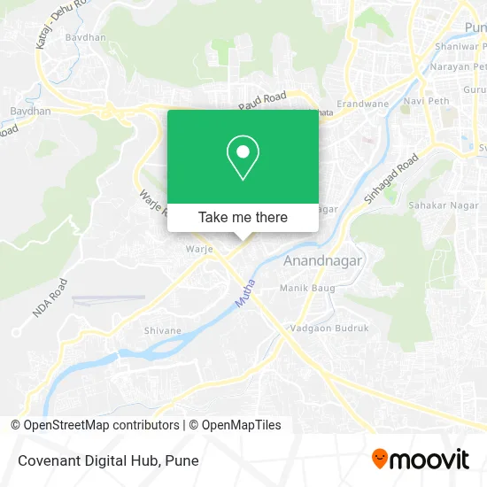 Covenant Digital Hub map