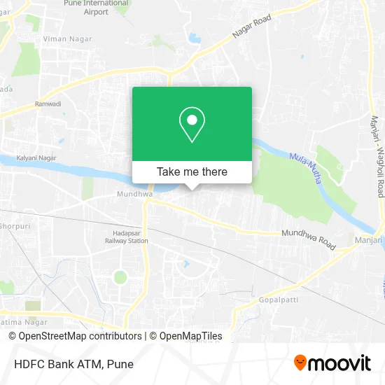 HDFC Bank Atm map