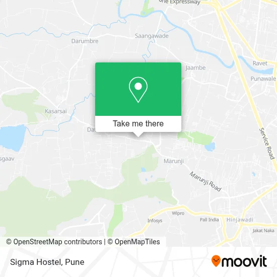 Sigma Hostel map