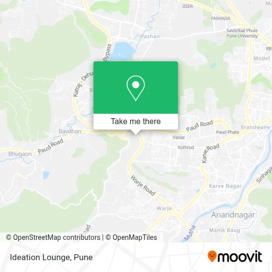 Ideation Lounge map