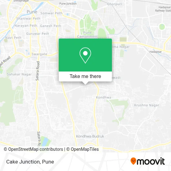 Cake Junction map