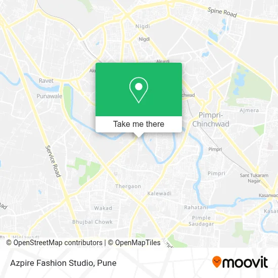 Azpire Fashion Studio map