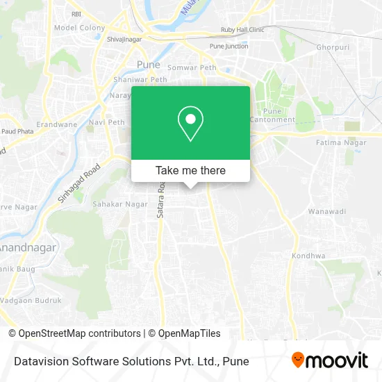 Datavision Software Solutions Pvt. Ltd. map