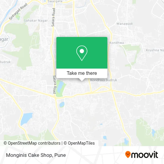 Monginis Cake Shop map