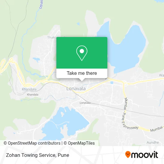 Zohan Towing Service map