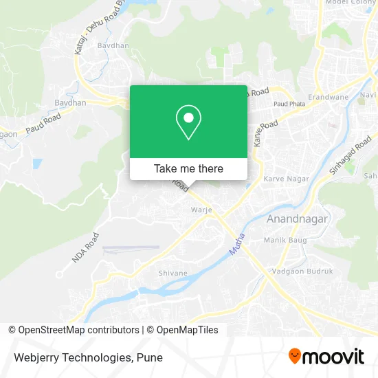 Webjerry Technologies map