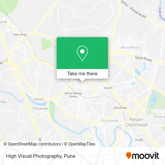 High Visual Photography map