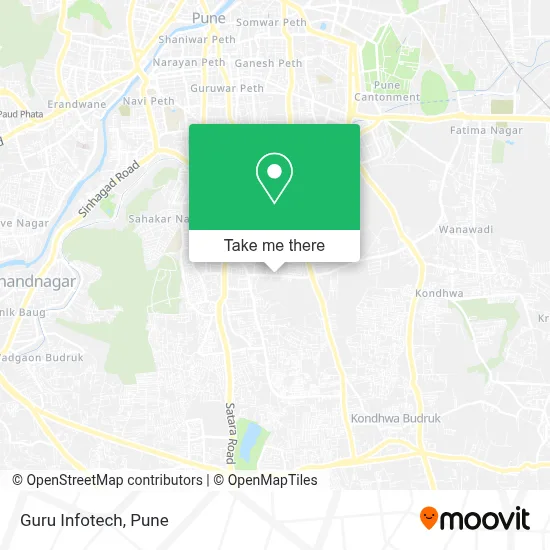 Guru Infotech map