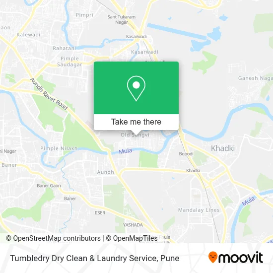 Tumbledry Dry Clean & Laundry Service map