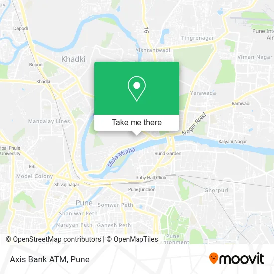 Axis Bank Atm map