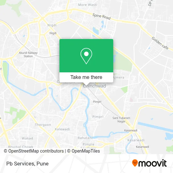 Pb Services map