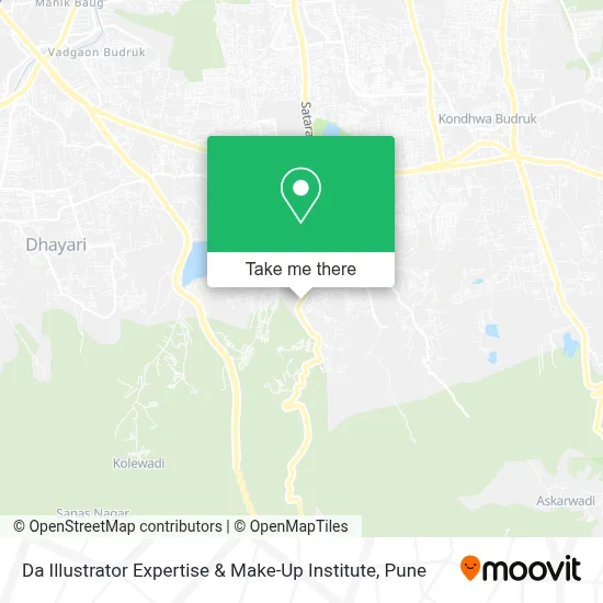 Da Illustrator Expertise & Make-Up Institute map