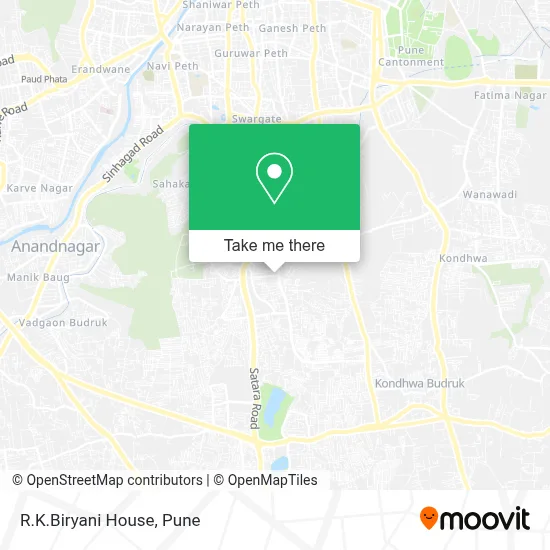 R.K.Biryani House map