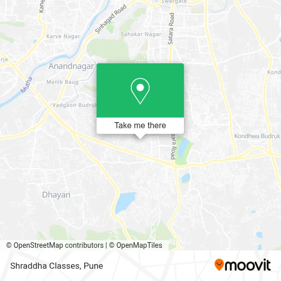 Shraddha Classes map