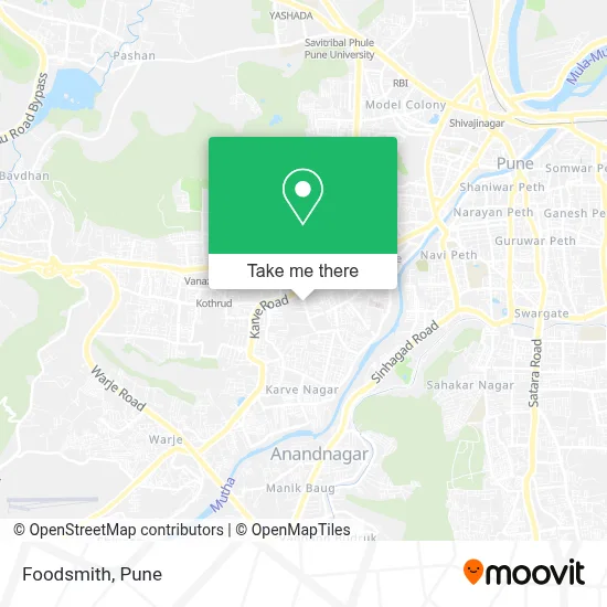 Foodsmith map