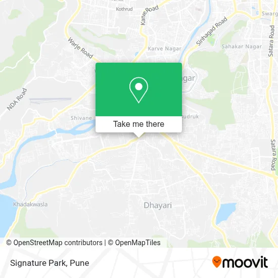 Signature Park map