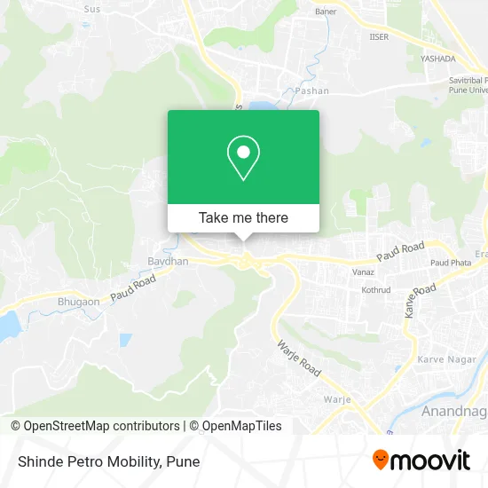 Shinde Petro Mobility map