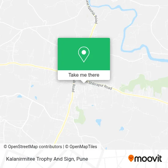 Kalanirmitee Trophy And Sign map