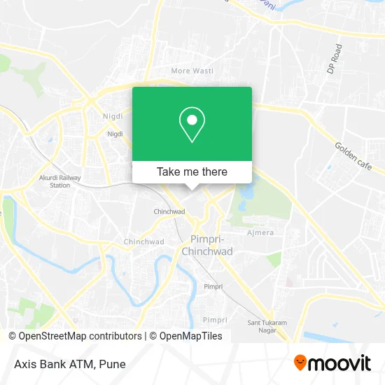 Axis Bank Atm map