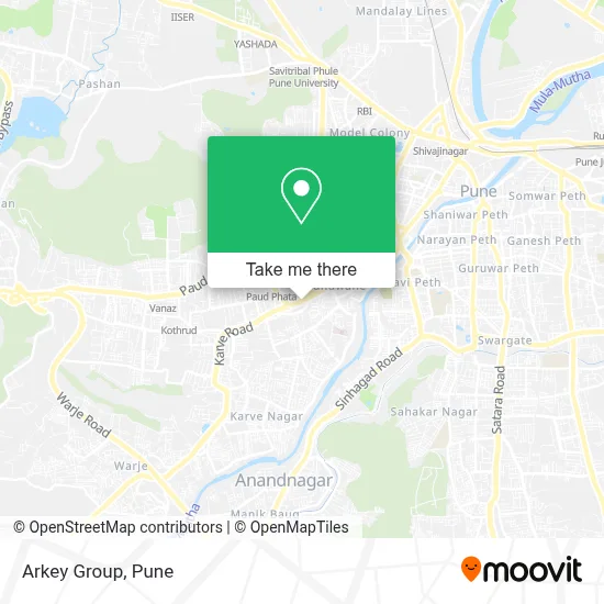 Arkey Group map