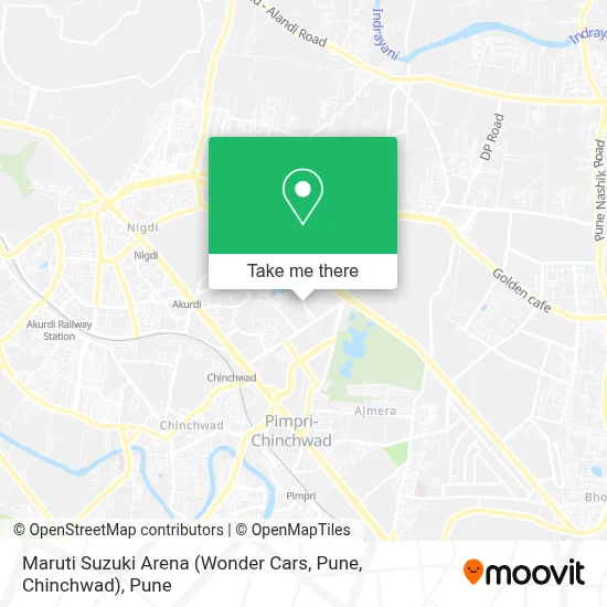 Maruti Suzuki Arena (Wonder Cars, Pune, Chinchwad) map