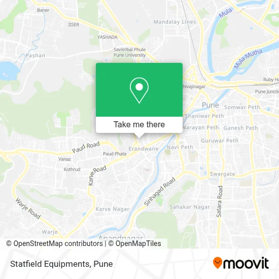 Statfield Equipments map