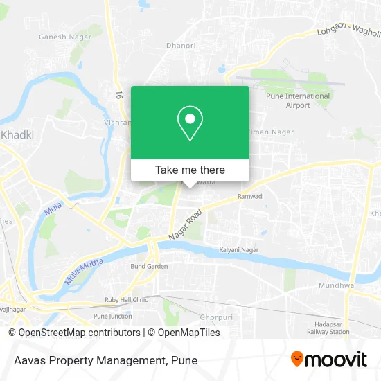 Aavas Property Management map