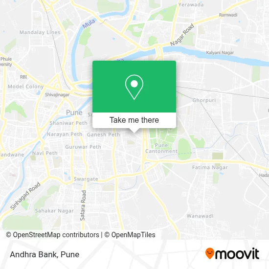 Andhra Bank map