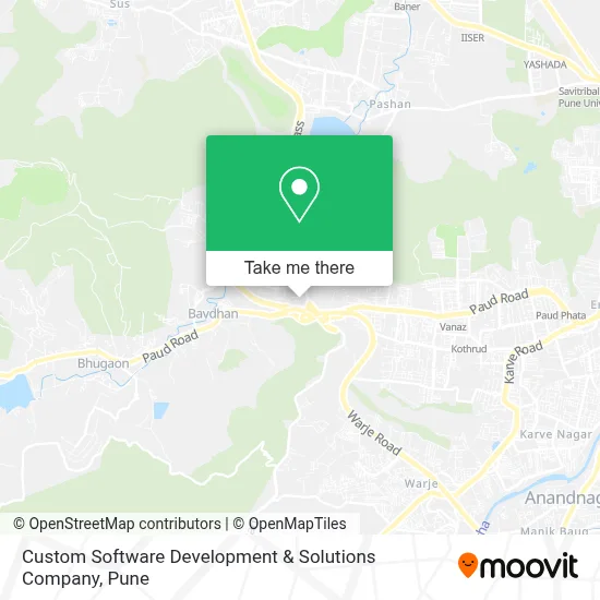 Custom Software Development & Solutions Company map