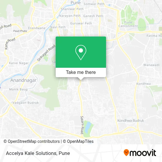 Accelya Kale Solutions map