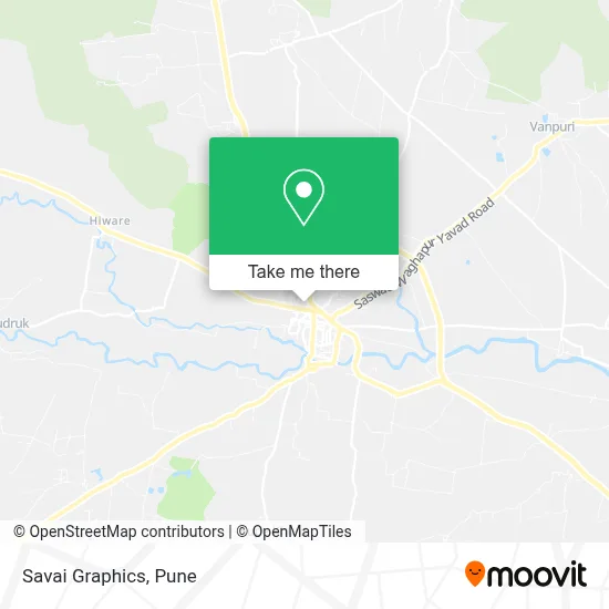 Savai Graphics map