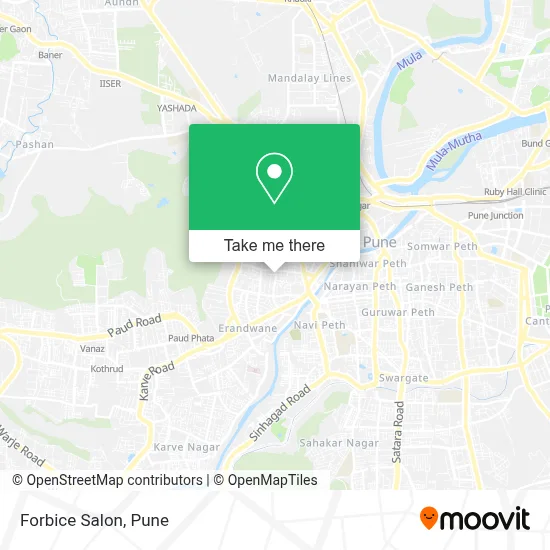 Forbice Salon map