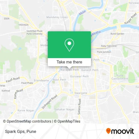 Spark Gps map