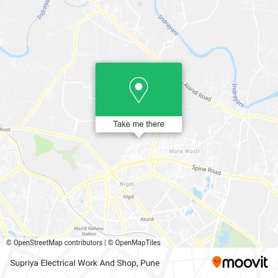 Supriya Electrical Work And Shop map