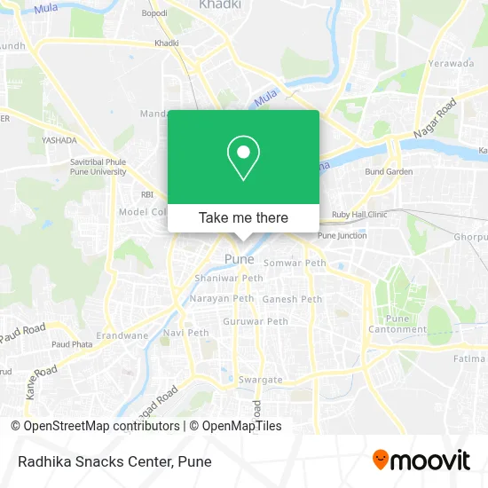 Radhika Snacks Center map