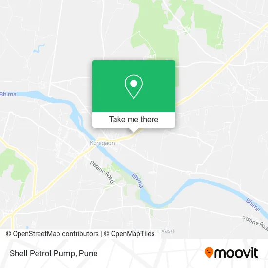 Shell Petrol Pump map