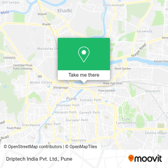 Driptech India Pvt. Ltd. map