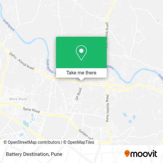 Battery Destination map