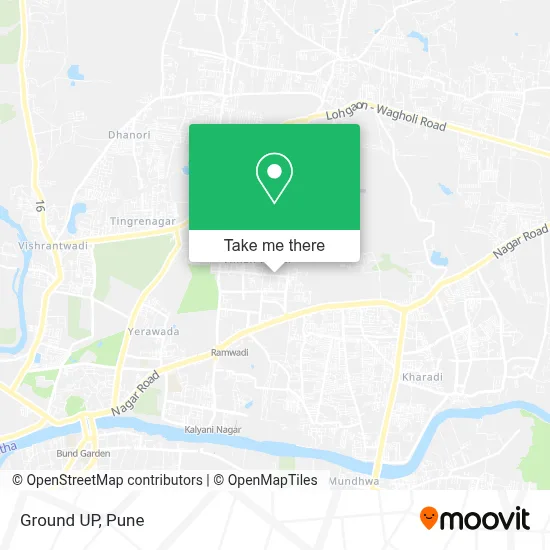 Ground UP map