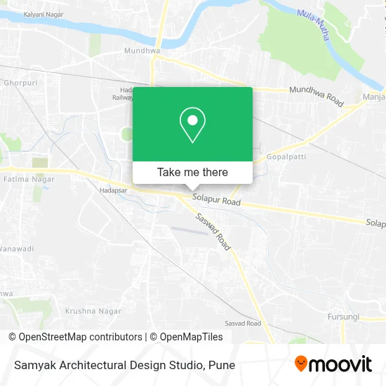Samyak Architectural Design Studio map