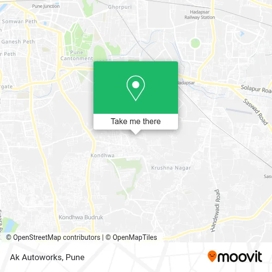 Ak Autoworks map