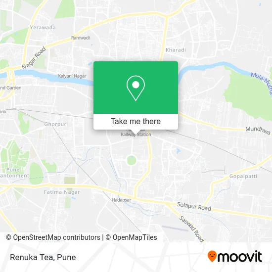 Renuka Tea map