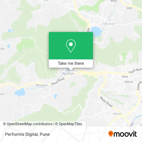 Performix Digital map