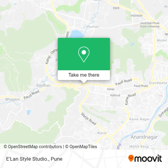 E'Lan Style Studio. map
